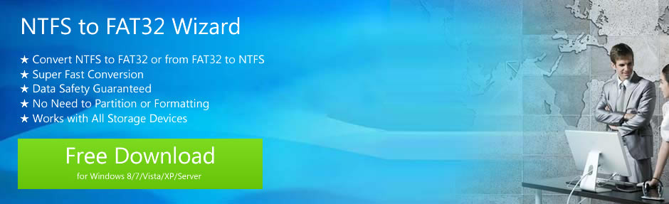 Download NTFS to FAT32 Wizard